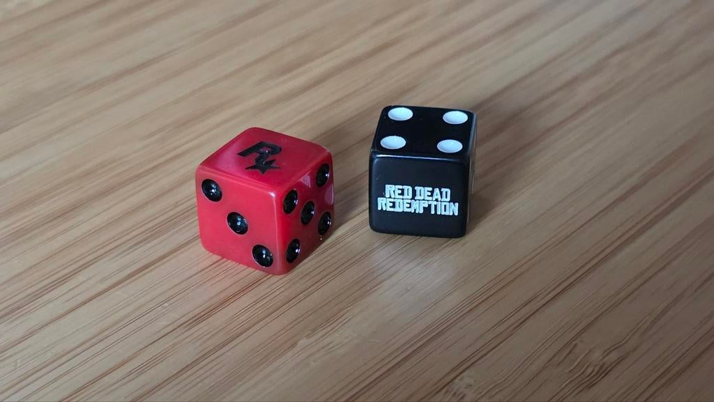 Zeldzame Red Dead Redemption Liars Dice Set [Nieuw], Hobby en Vrije tijd, Gezelschapsspellen | Overige, Vijf spelers of meer, Ophalen of Verzenden