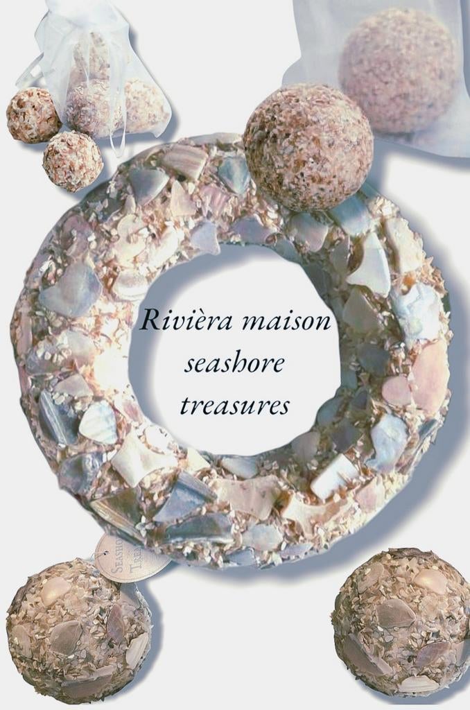 ** RIVIÈRA MAISON SHELL BALL'S & WREATH **, Ophalen of Verzenden, Nieuw