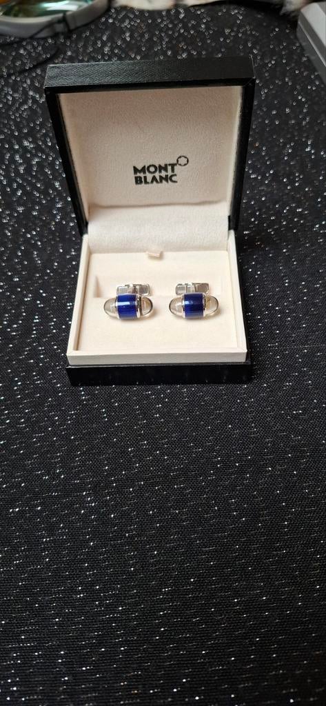 Montblanc Manchetknopen - Zo goed als nieuw, Sieraden, Tassen en Uiterlijk, Manchetknopen, Ophalen of Verzenden, Zo goed als nieuw