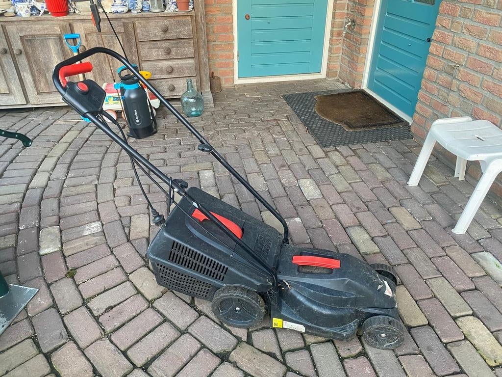 Grasmaaier cirkelmaaier OK, Ophalen, Cirkelmaaier, Gebruikt, Elektrische grasmaaier