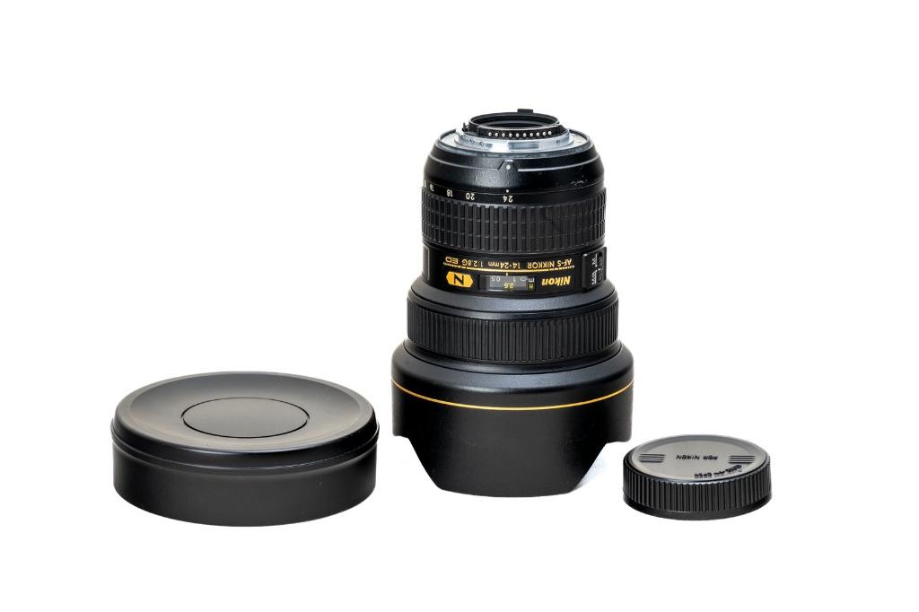 Nikon groothoek 14-24 mm AF-S 1e eigenaar ev Haida polfilter, Audio, Tv en Foto, Fotografie | Lenzen en Objectieven, Ophalen of Verzenden