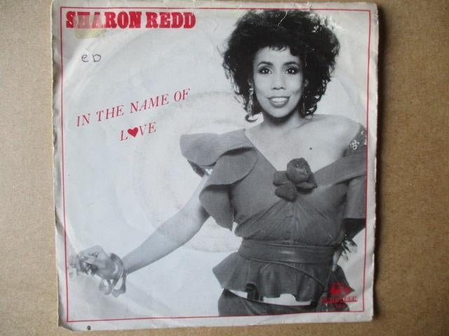 s4039 sharon redd - in the name of love, Ophalen, Gebruikt, Overige genres, 7 inch
