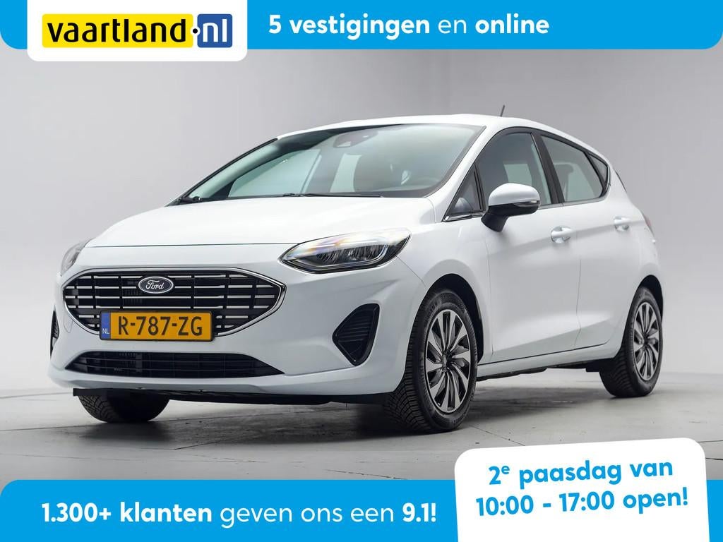 Ford Fiesta .0 EcoBoost 95pk Titanium 5-drs Aut. [ Navi Clim, Automaat, Gebruikt, Wit, Origineel Nederlands