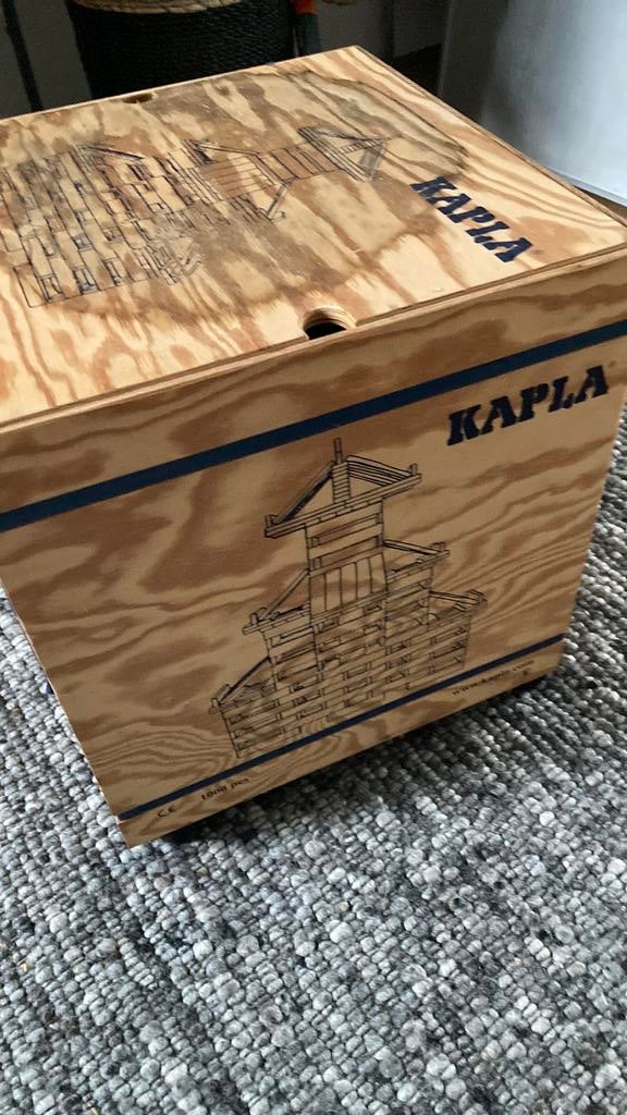Kappla 1000 blokjes in kist, Kinderen en Baby's, Speelgoed | Bouwstenen, Ophalen, Gebruikt, Overige merken