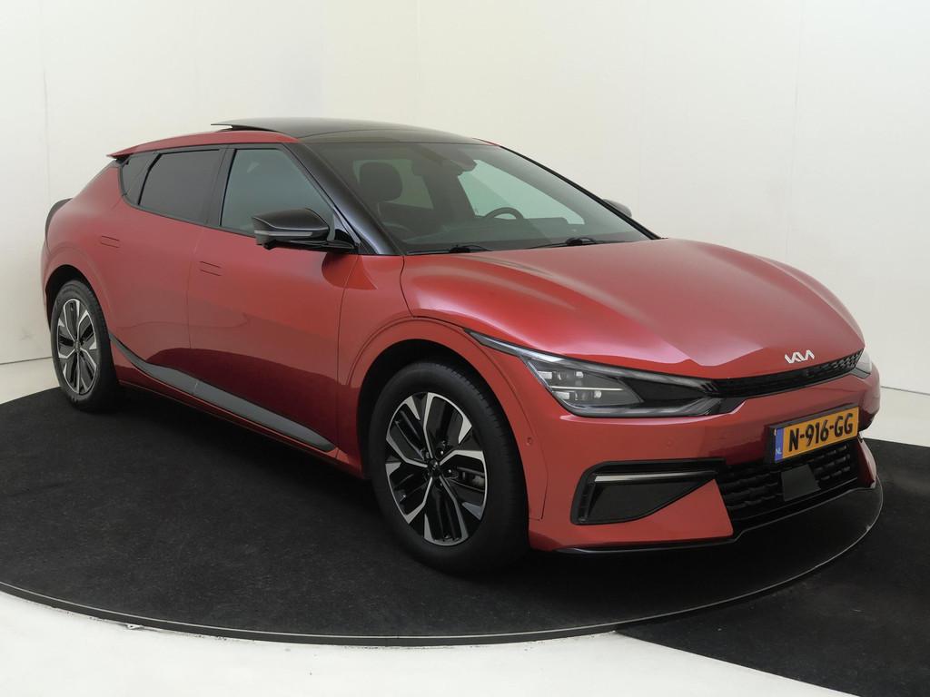 Kia EV6 GT-Line 77.4 kWh | achterbank verwarmd | Apple Carpl, Auto's, Kia, Automaat, 228 pk, Gebruikt, Origineel Nederlands