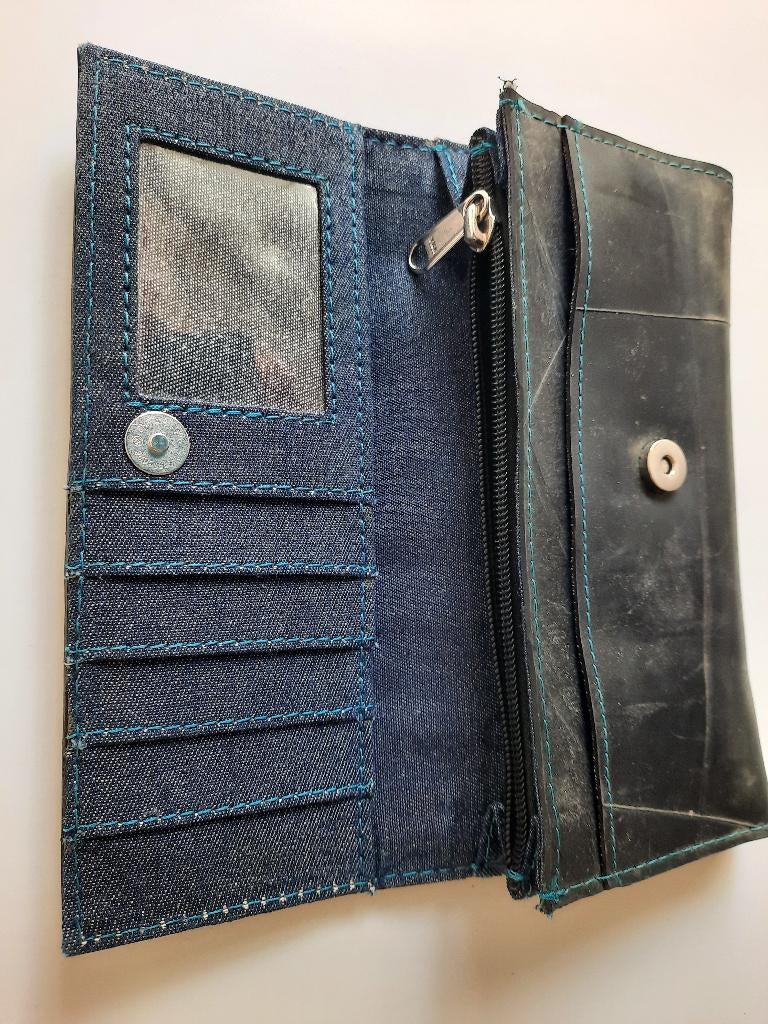 Nieuw! Grote Portemonnee vrachtwagenzeil Fairtrade Freitag, Ophalen of Verzenden, Nieuw, Zwart, Overige merken