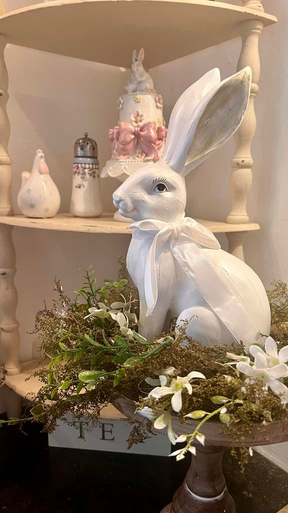 Witte paashaas decoratie, Ophalen of Verzenden, Nieuw