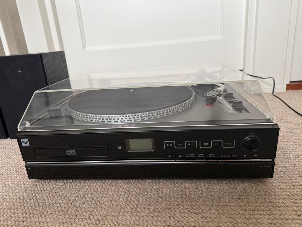 Dual Platenspeler, Audio, Tv en Foto, Platenspelers, Zo goed als nieuw, Platenspeler, Dual, Pitch-regelaar, Automatisch, Ophalen of Verzenden