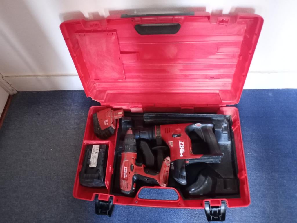 hilti set incompleet, Ophalen, Gebruikt