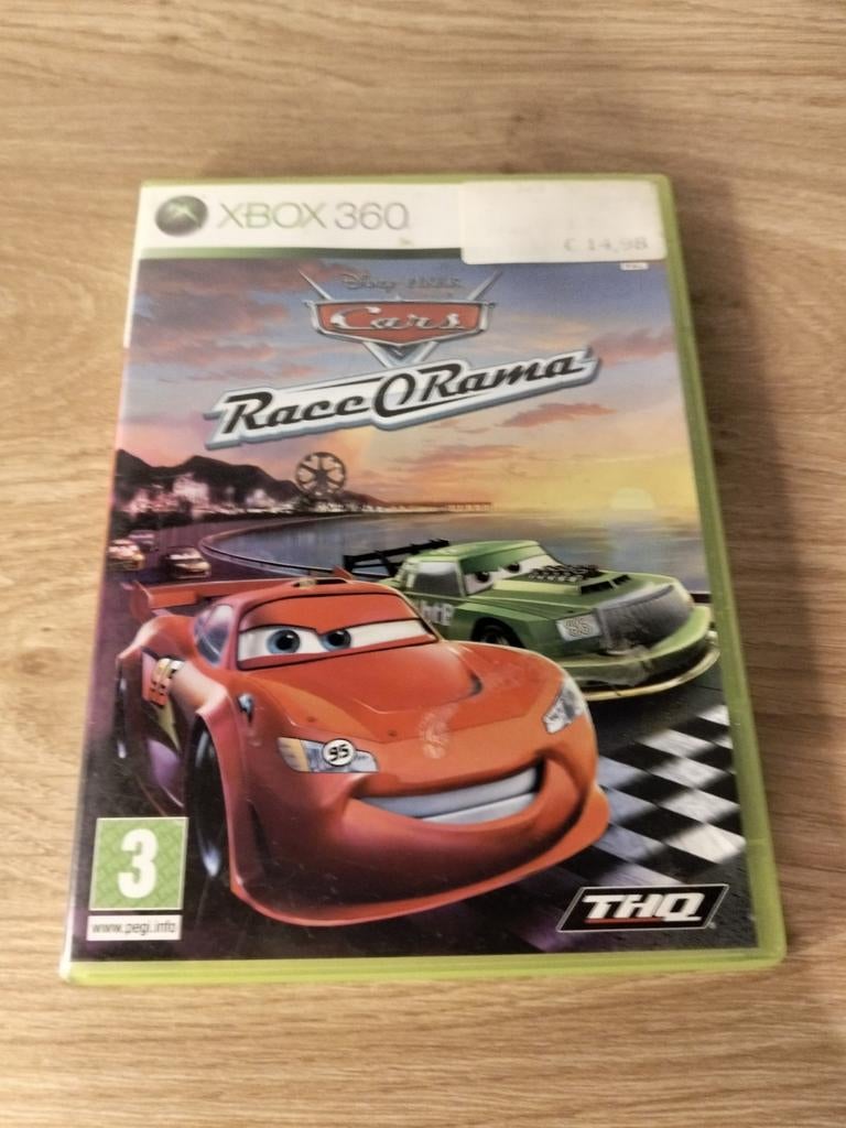 Cars Race-O-Rama Xbox 360 - Zo goed als nieuw, 1 speler, Racen en Vliegen, Eén computer, Ophalen of Verzenden