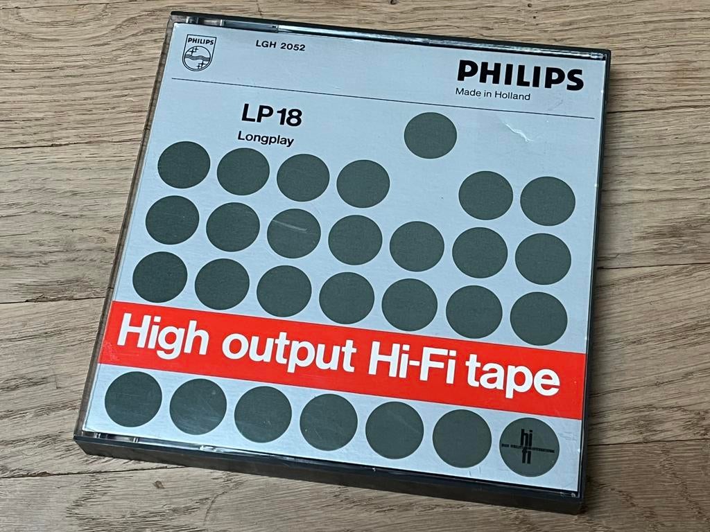 Philips LP18 reel to reel tape band, Audio, Tv en Foto, Bandrecorders, Ophalen of Verzenden, Onderdeel