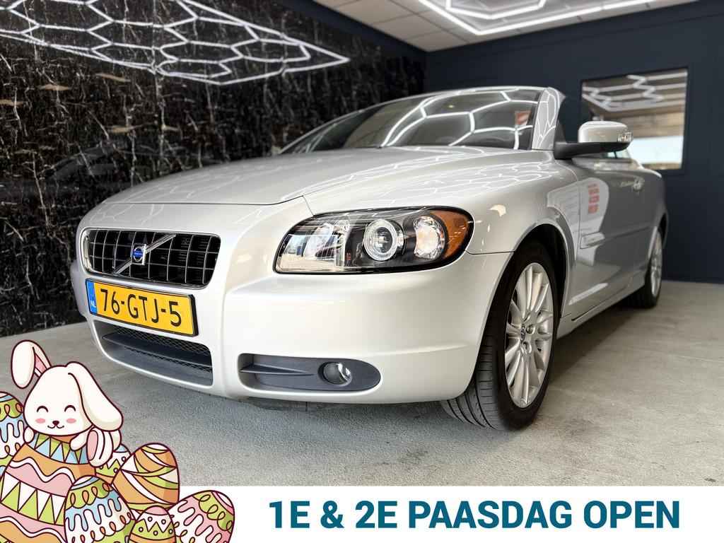 Volvo C70 Convertible 2.4i Momentum (bj 2008), Voorwielaandrijving, C70, Gebruikt, Zwart