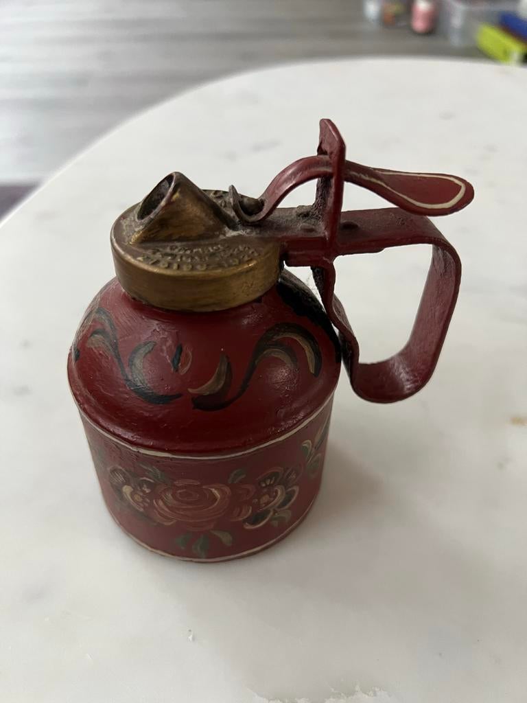 Hindeloopen oliekannetje, Wesco, Ophalen of Verzenden