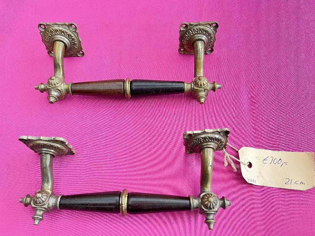 Antieke schuifdeur grepen, en suite deuren, haldeur, ensuite, Ophalen of Verzenden