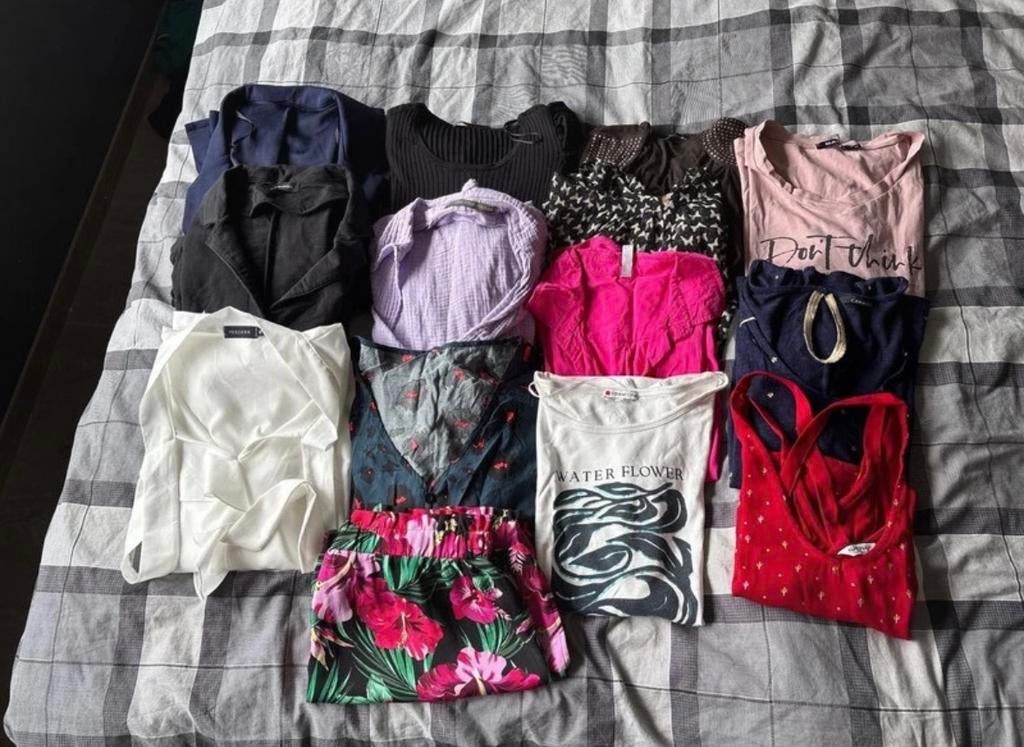 14 delig kleding pakket dames XL, Kleding | Dames, Dames-kledingpakketten, Ophalen of Verzenden, Zo goed als nieuw, Maat 46/48 (XL) of groter
