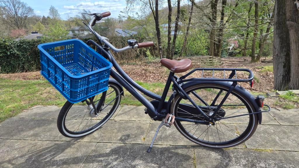 Cortina U4 Transportfiets 24 inch - 3 versnellingen - Blauw, Overige merken, Gebruikt, Versnellingen, Ophalen of Verzenden