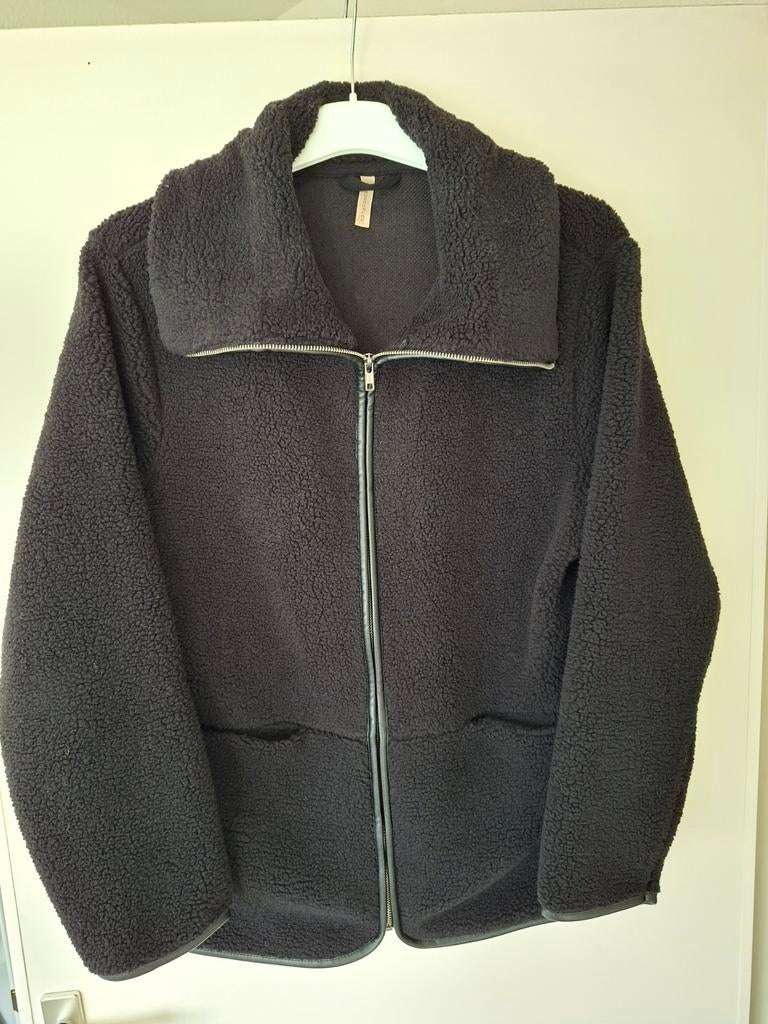 Teddy vest Soyaconcept maat M 42-44, Maat 38/40 (M), Soyaconcept, Zwart, Nieuw