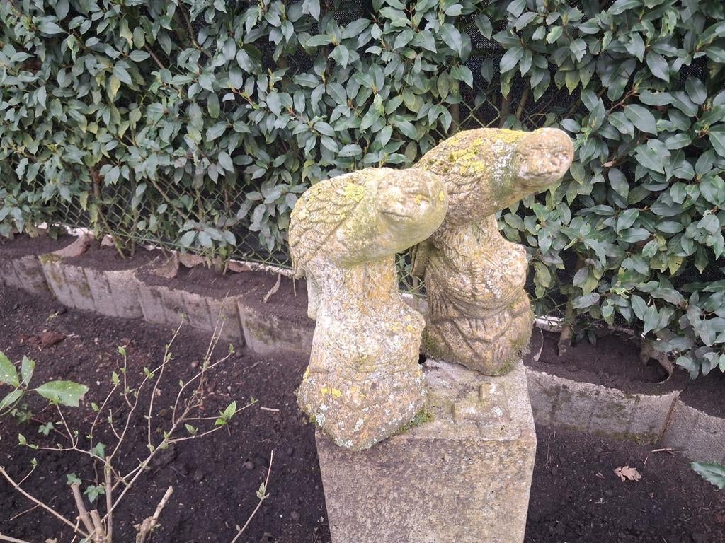 2 betonnen vogels, Tuin en Terras, Ophalen, Beton, Fontein