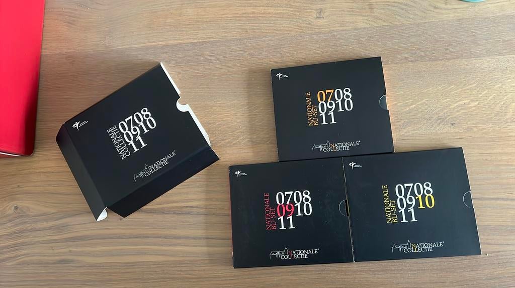 Nederland euroset 2007/2009/2010, Postzegels en Munten, Ophalen of Verzenden