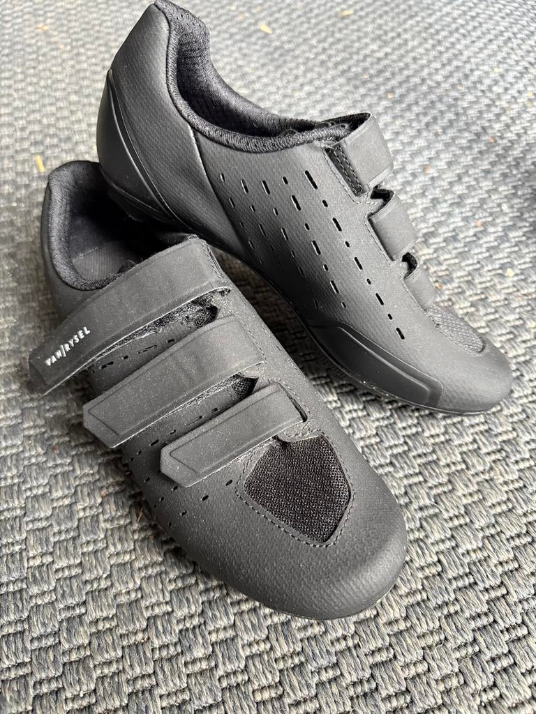 Van Rysel ROAD 100 wielrenschoenen zwart, Sport en Fitness, Ophalen, Gebruikt, Schoenen