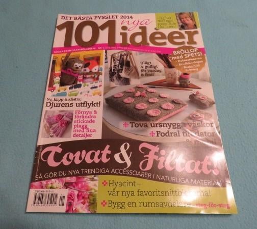 Superleuk Zweeds handwerk- en knutselblad: 101 idéer, Ophalen of Verzenden, Zo goed als nieuw, Sport en Vrije tijd