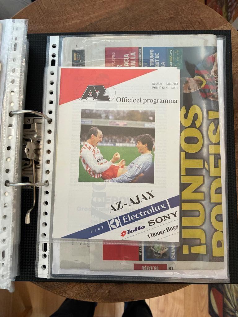 AZ - Ajax programma, Verzamelen, Ophalen of Verzenden, Zo goed als nieuw, Ajax, Boek of Tijdschrift