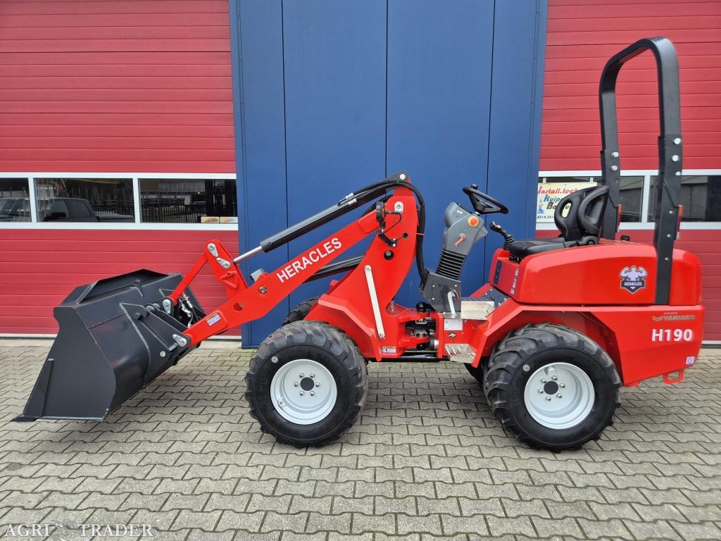 HERACLES H190 PRO SHOVEL YANMAR MOTOR LEASE MOGELIJK NIEUW, Zakelijke goederen, Machines en Bouw | Kranen en Graafmachines, -