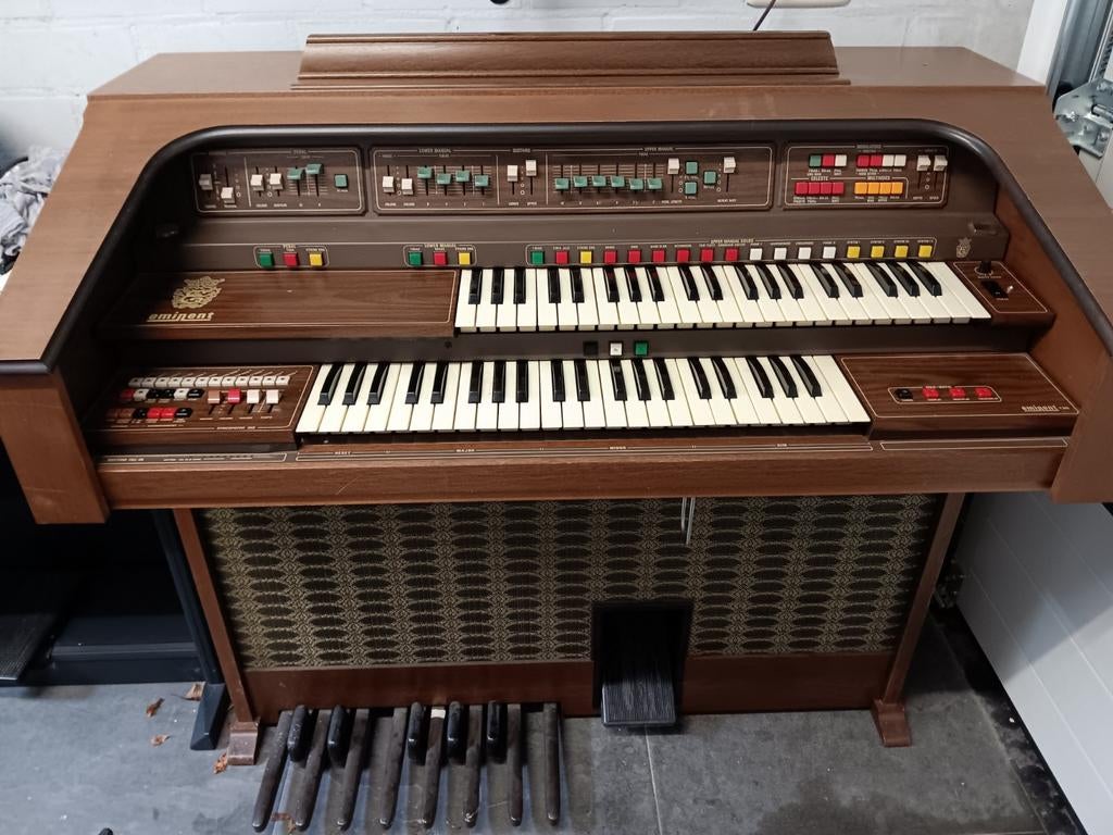 Eminent T260 elektrisch orgel, Ophalen, Gebruikt, 2 klavieren, Orgel