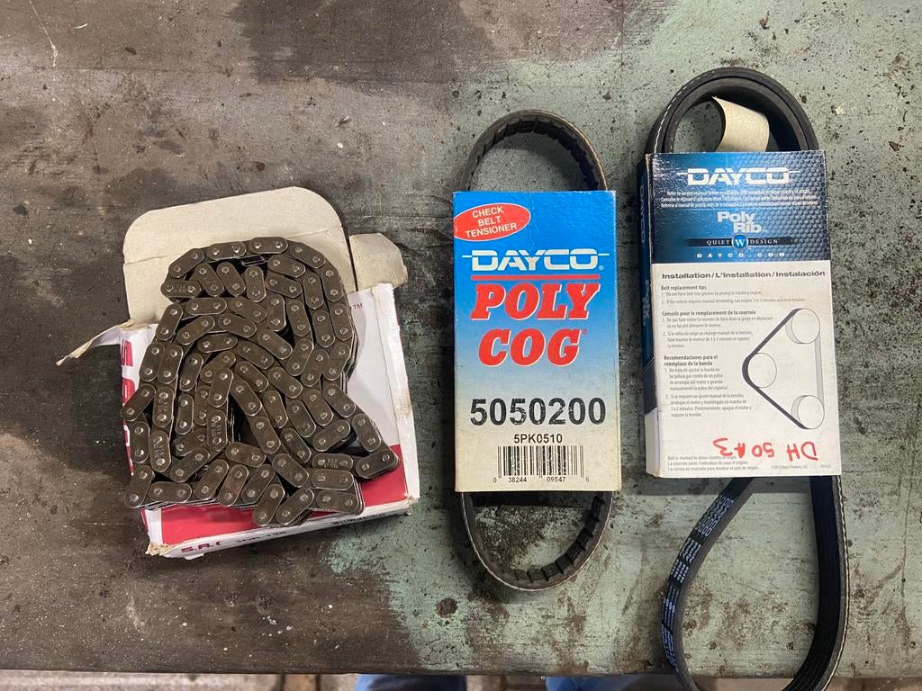 chevrolet beretta 2.3 dohc multiriem en timing belt, Auto-onderdelen, Ophalen of Verzenden, Nieuw, Chevrolet