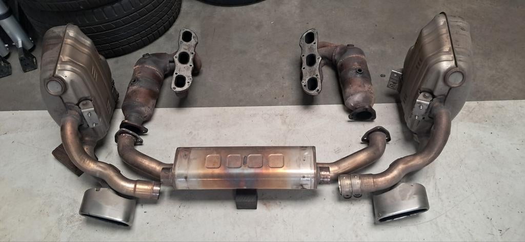 Complete uitlaat 997.2 DFi,  2010, Auto-onderdelen, Uitlaatsystemen, Ophalen, Porsche