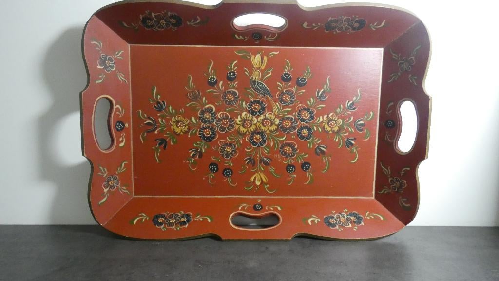 Hindeloopen dienblad [1977], Ophalen