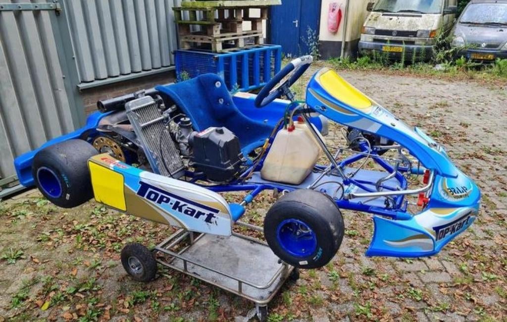 TOP kart met Rotax Max Senior 125cc 2-takt blok, Ophalen, Gebruikt, Kart