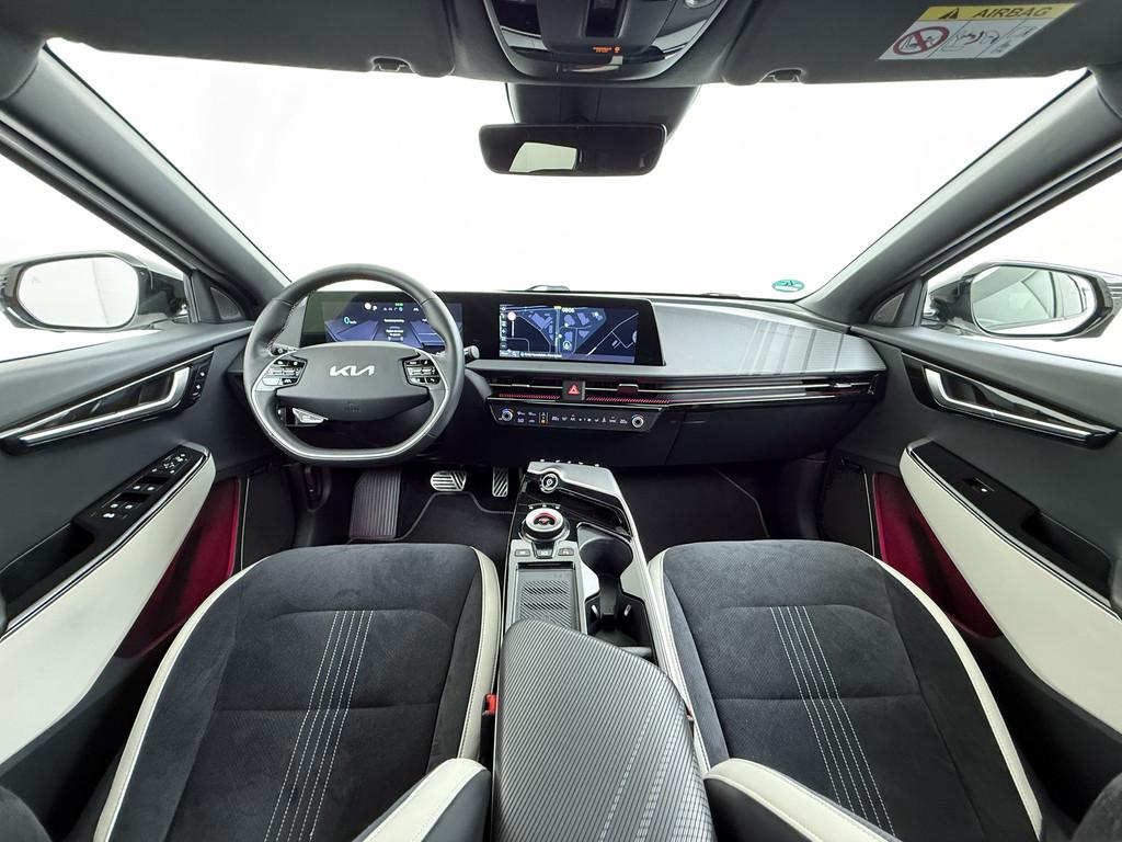 Kia Ev6 GT-Line 77.4kWh Pano-Dak/Hef-dak SOH 100% 360°Camer, Automaat, 228 pk, Achterwielaandrijving, Gebruikt