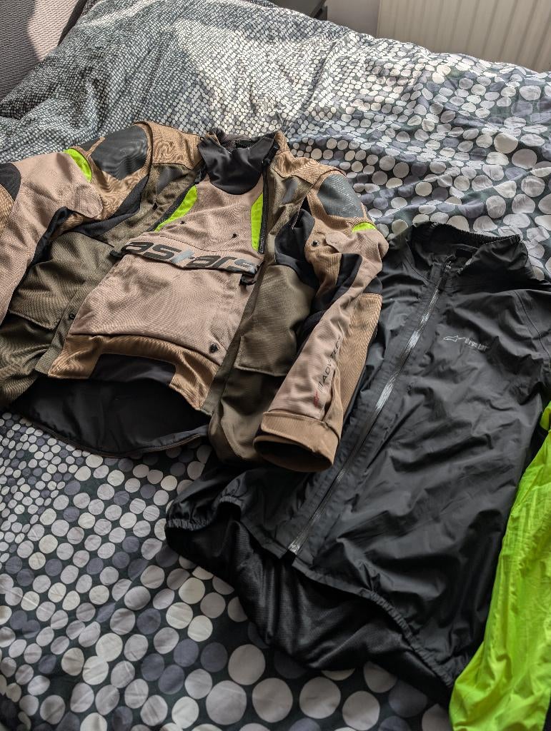 Alpinestars Halo Drystar motorjas M, Motoren, Kleding | Motorkleding, Jas | textiel, Heren, Ophalen of Verzenden, Alpinestars