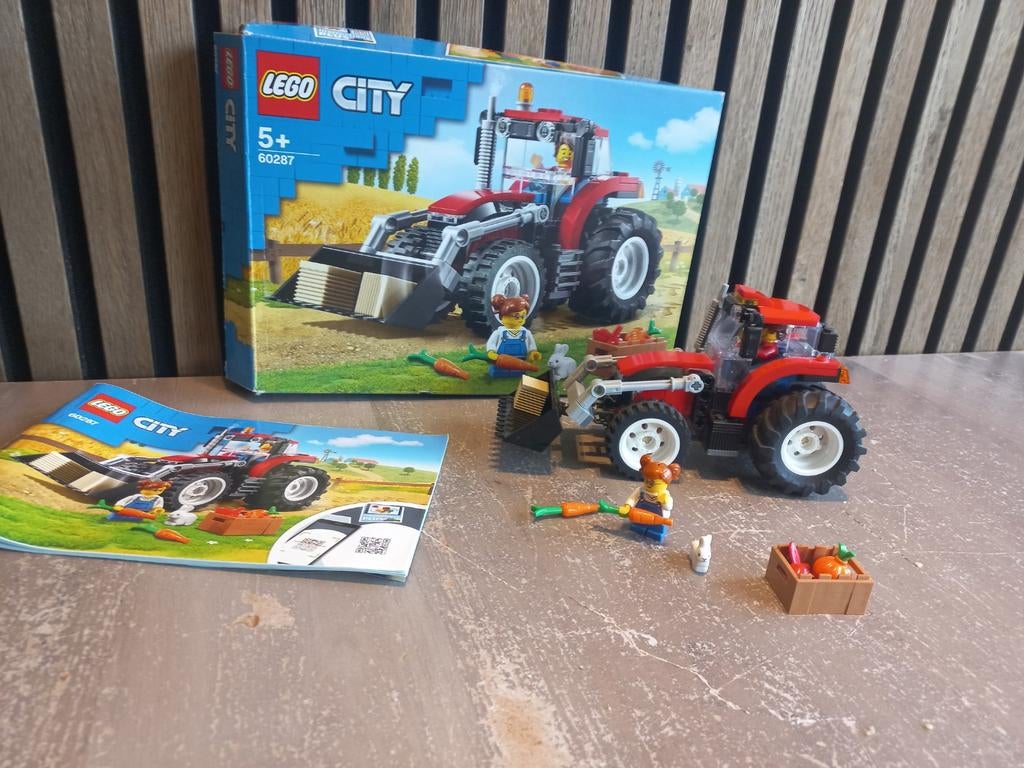 Lego City Trekker Rood 60287 - Complete Set, Ophalen of Verzenden, Zo goed als nieuw, Complete set, Lego