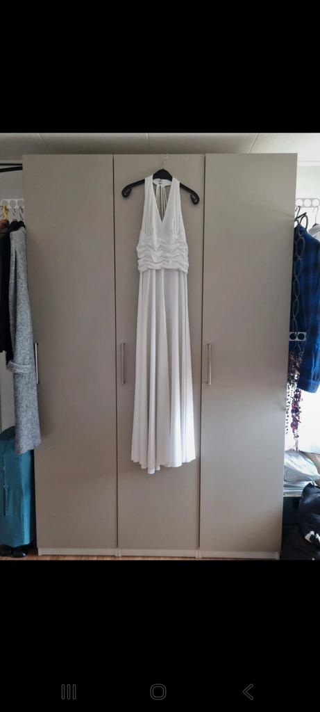 Trouwjurk, Ophalen of Verzenden, Gedragen, Wit, Trouwjurk