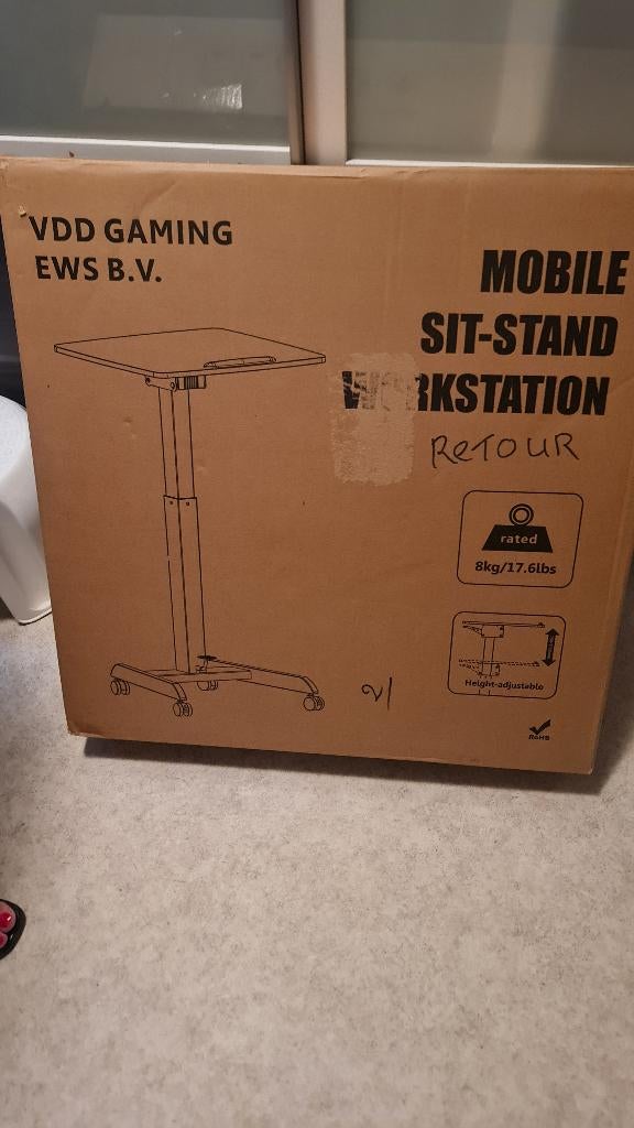 bijzet came tafel, Ophalen, In hoogte verstelbaar, Nieuw, Bureau