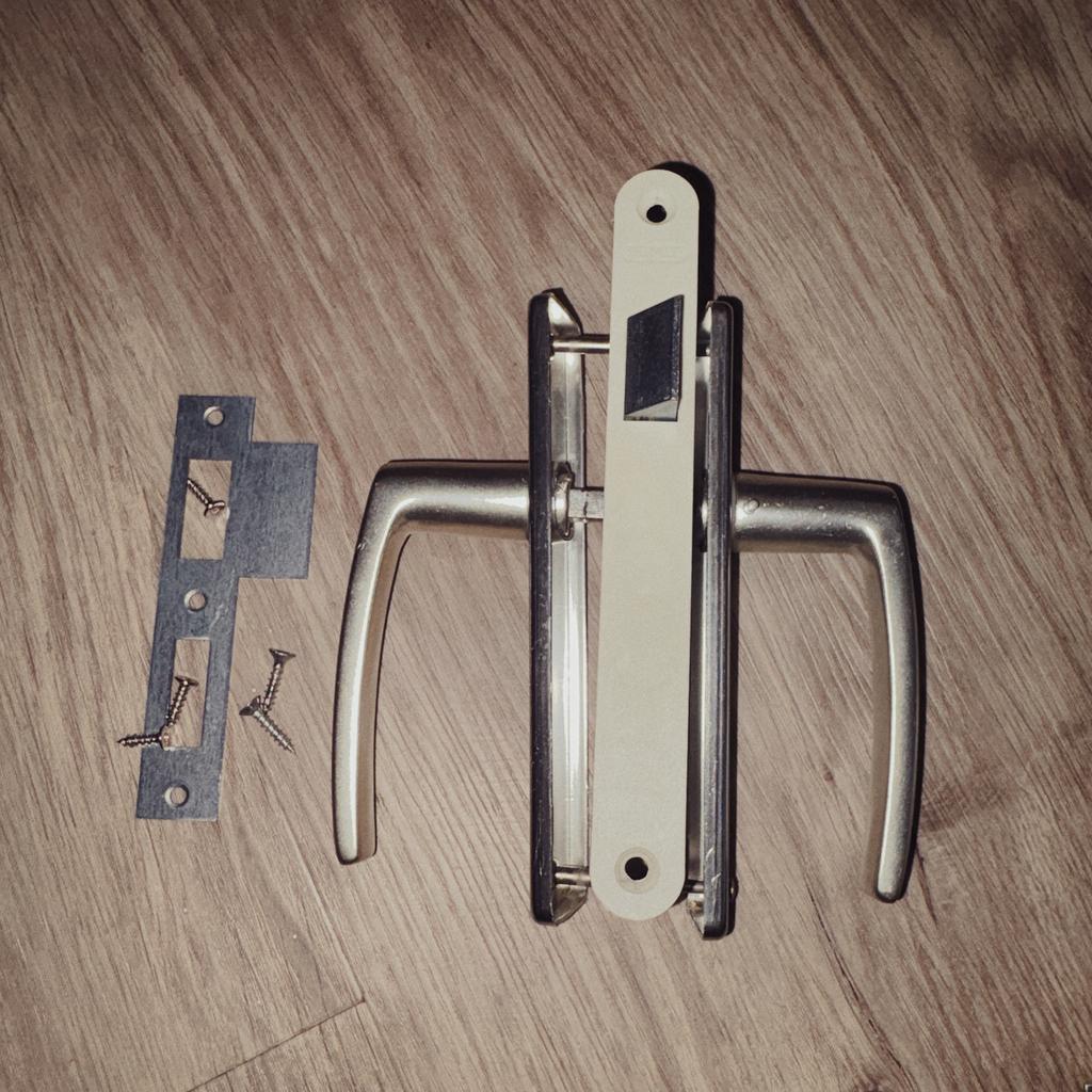 Nemef Deurbeslag set 55mm, Ophalen of Verzenden, Gebruikt