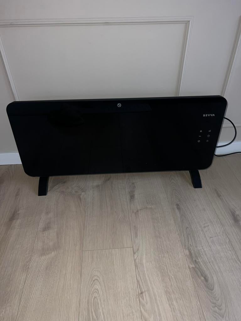 Elektrische wandkachel met touchscreen – zo goed als nieuw, Huis en Inrichting, Kachels, Ophalen of Verzenden, Zo goed als nieuw