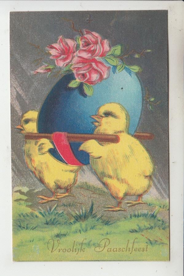 Pasen 05, Ophalen of Verzenden, 1940 tot 1960, Ongelopen, Feest(dag)