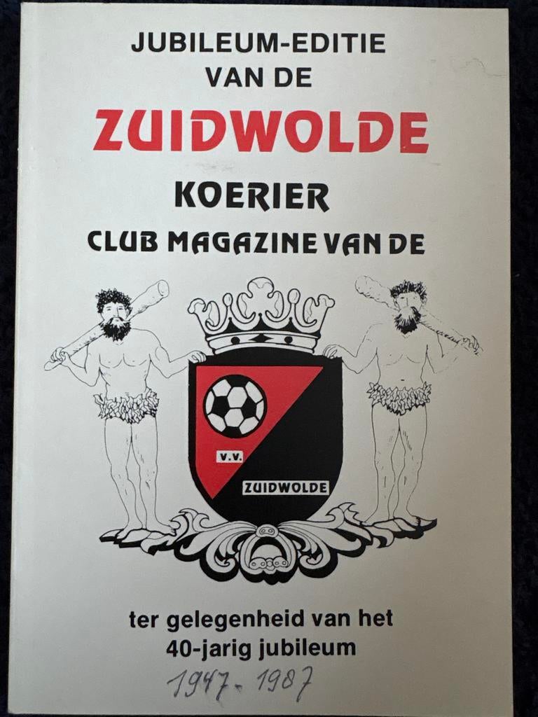 Jubileum-editie Zuidwolde Koerier 40 jaar (1947-1987), Ophalen of Verzenden