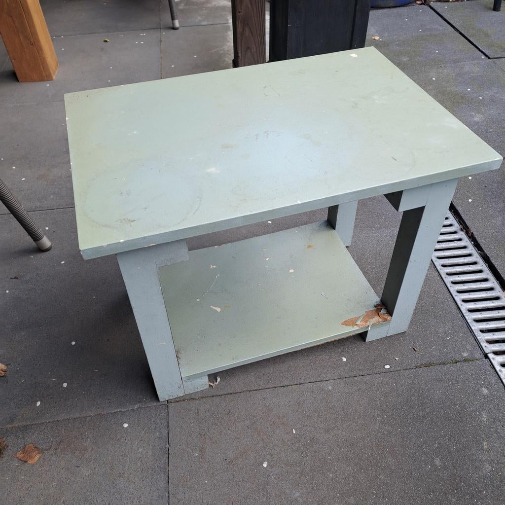 Gratis tafeltje 56x39cm h42 cm opknapper, Ophalen, Gebruikt, 75 cm of meer, 60 cm of meer