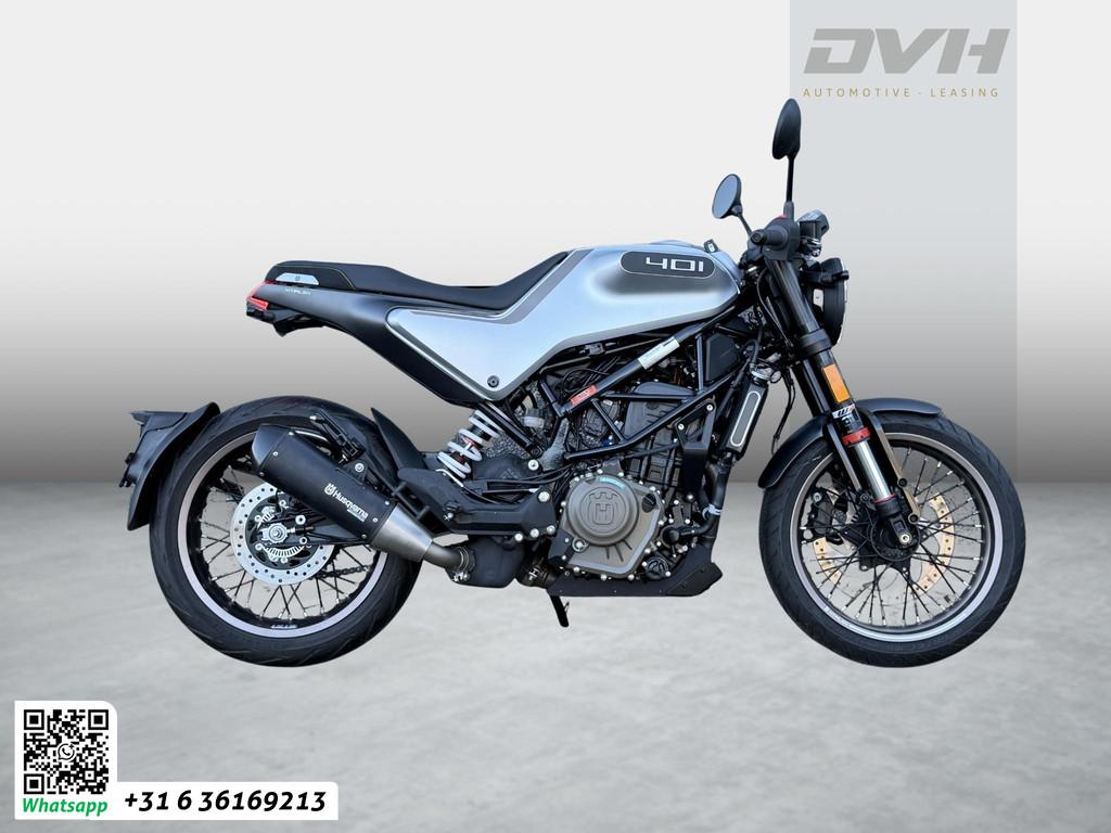 Husqvarna Vitpilen 401, Bedrijf, 399 cc, Toermotor, Info@motomondo.com