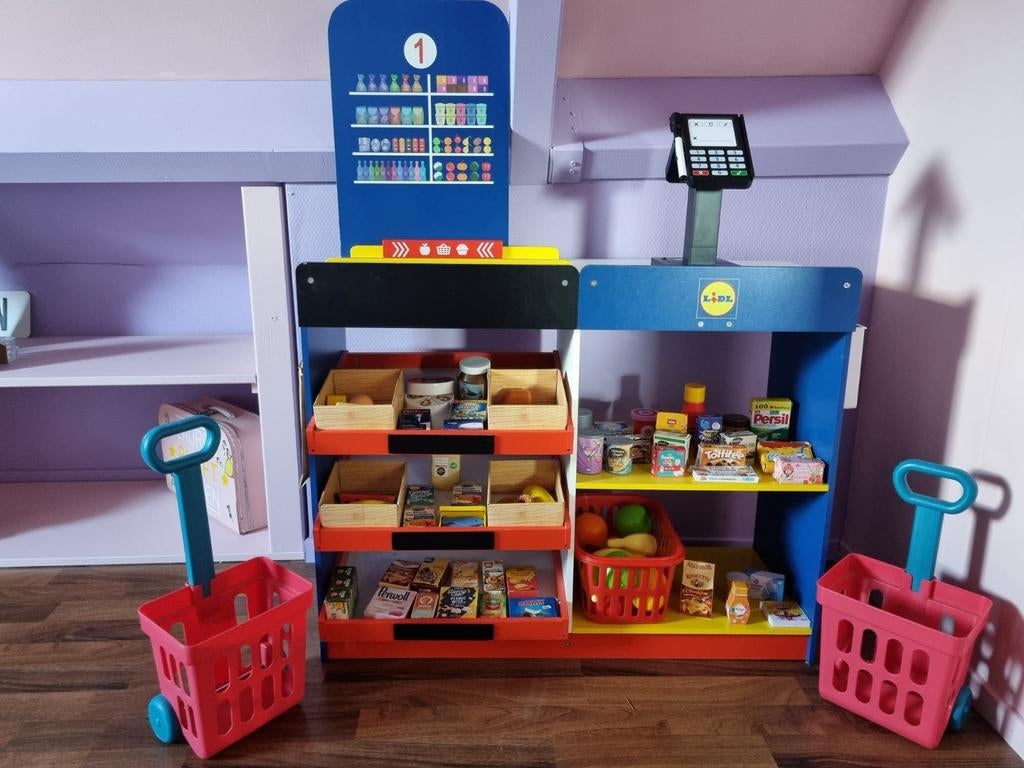 Lidl Speelgoed Winkeltje Compleet met Accessoires, Kinderen en Baby's, Speelgoed | Overig, Zo goed als nieuw, Jongen of Meisje