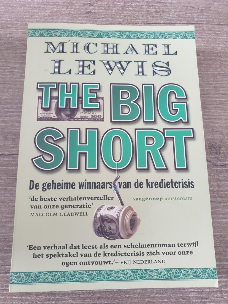 The Big Short: De geheime winnaars van de kredietcrisis, Ophalen of Verzenden, Gelezen, Michael Lewis