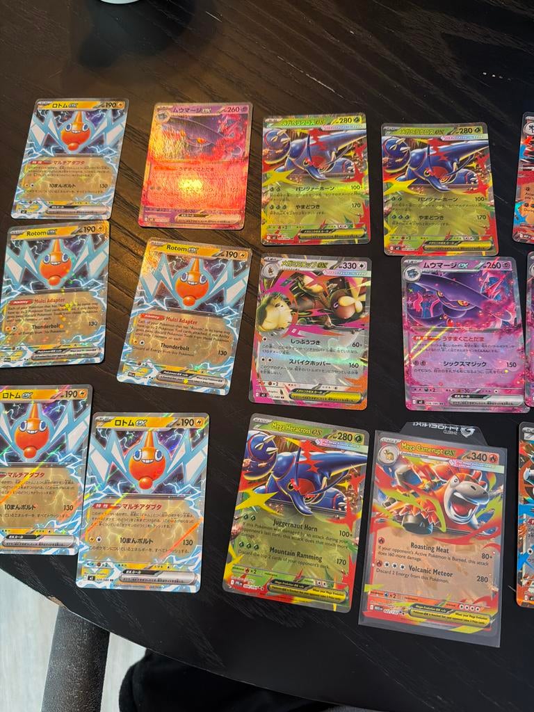 Pokémon kaarten, Ophalen of Verzenden, Gebruikt, Meerdere kaarten, Foil