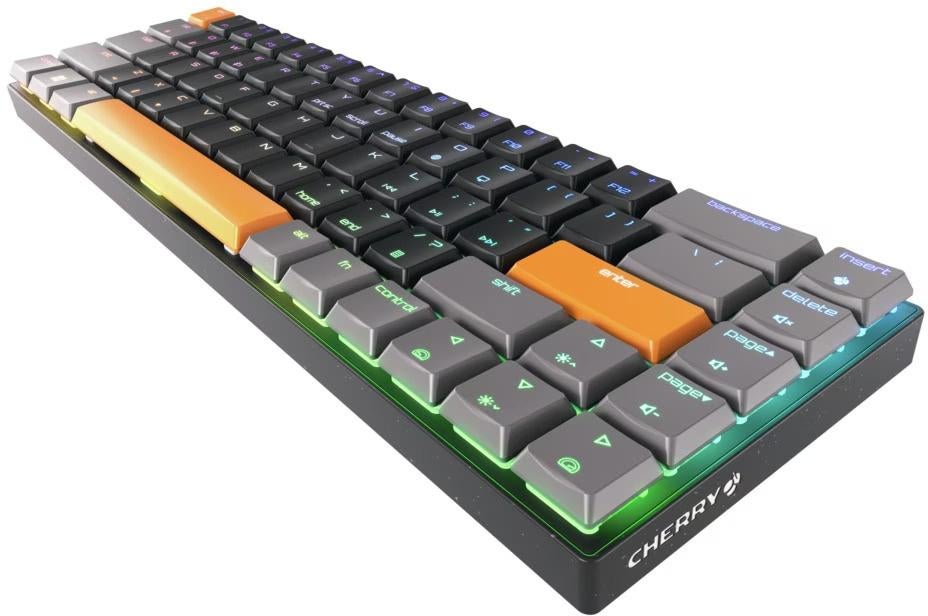 Cherry MX-LP 2.1 Compact Wireless toetsenbord QWERTY US, Gaming toetsenbord, Ophalen of Verzenden, Zo goed als nieuw, Draadloos