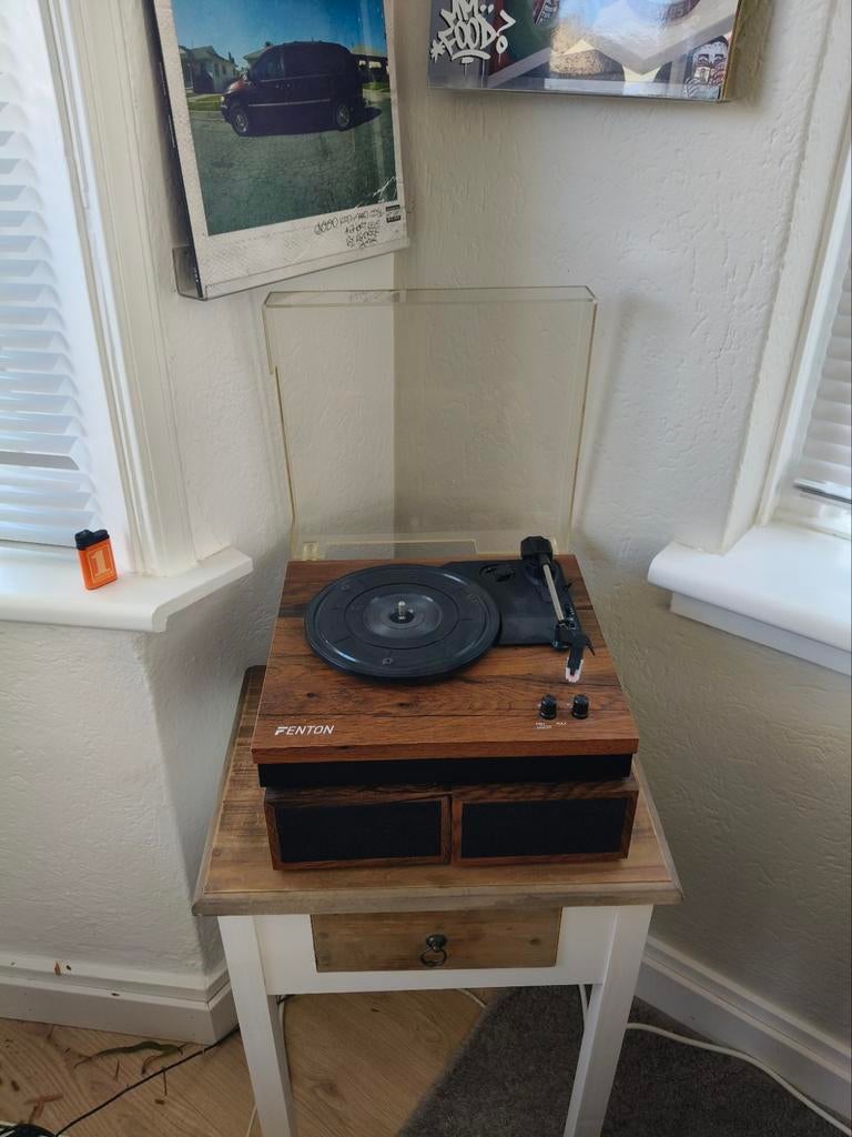 Fenton platenspeler, Ophalen of Verzenden, Gebruikt, Platenspeler, Overige merken