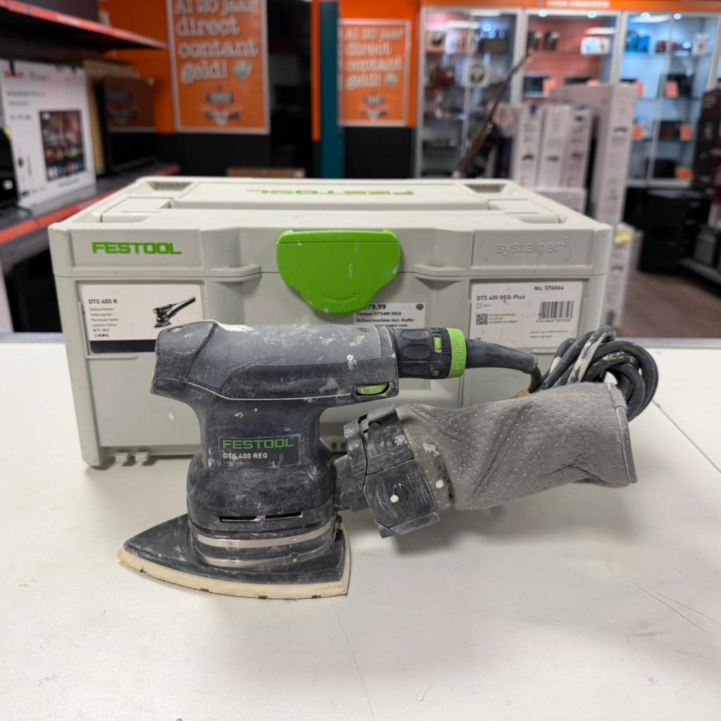 Festool DTS400 REQ Schuurmachine Incl. Koffer, Festool, Zo goed als nieuw, Support@festool.com, Festool GmbH, Wertstraße 20, 
73240 Wendlingen
Germany
