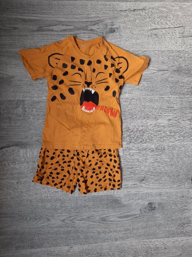 pyjama 116 en shortama 110/116, Kinderen en Baby's, Kinderkleding | Maat 110, Ophalen of Verzenden, Zo goed als nieuw, Jongen